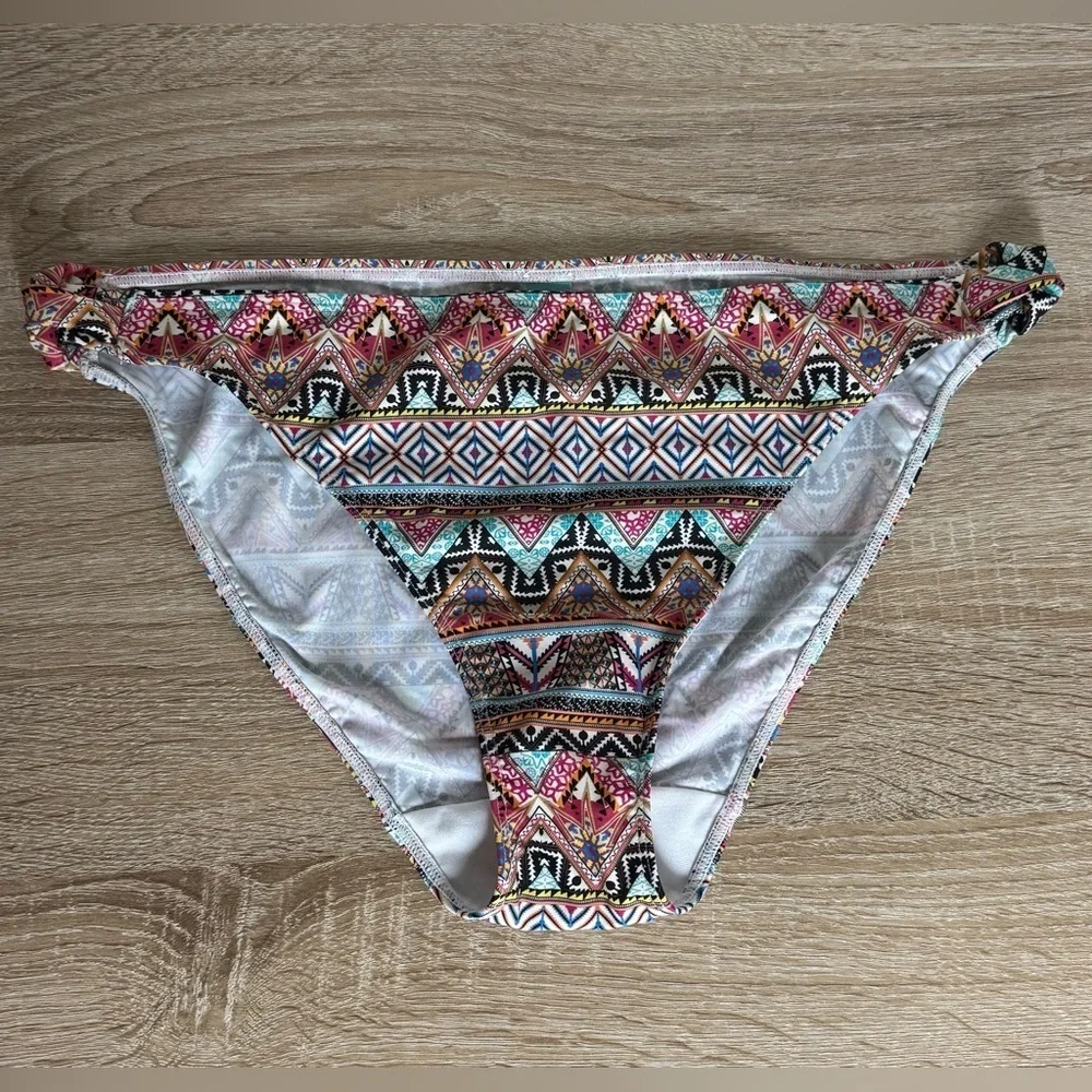 Panache Swim Women XL Boho Print Eclectic Boho Classic Bikini Swim Bottom